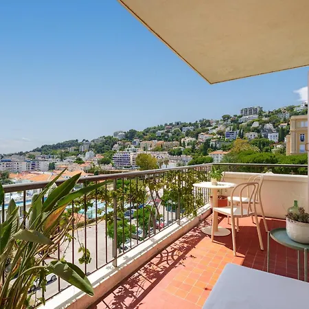 Le Panoramique Nicois Avec Terrasse - Welkeys 아파트 니스